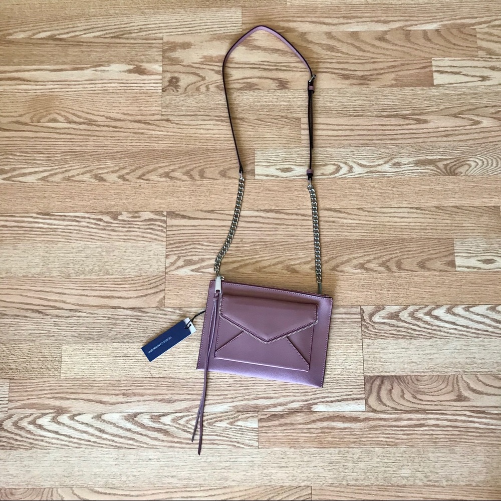 Brand New Rebecca Minkoff Leo Flat Crossbody - Picture 2 of 8